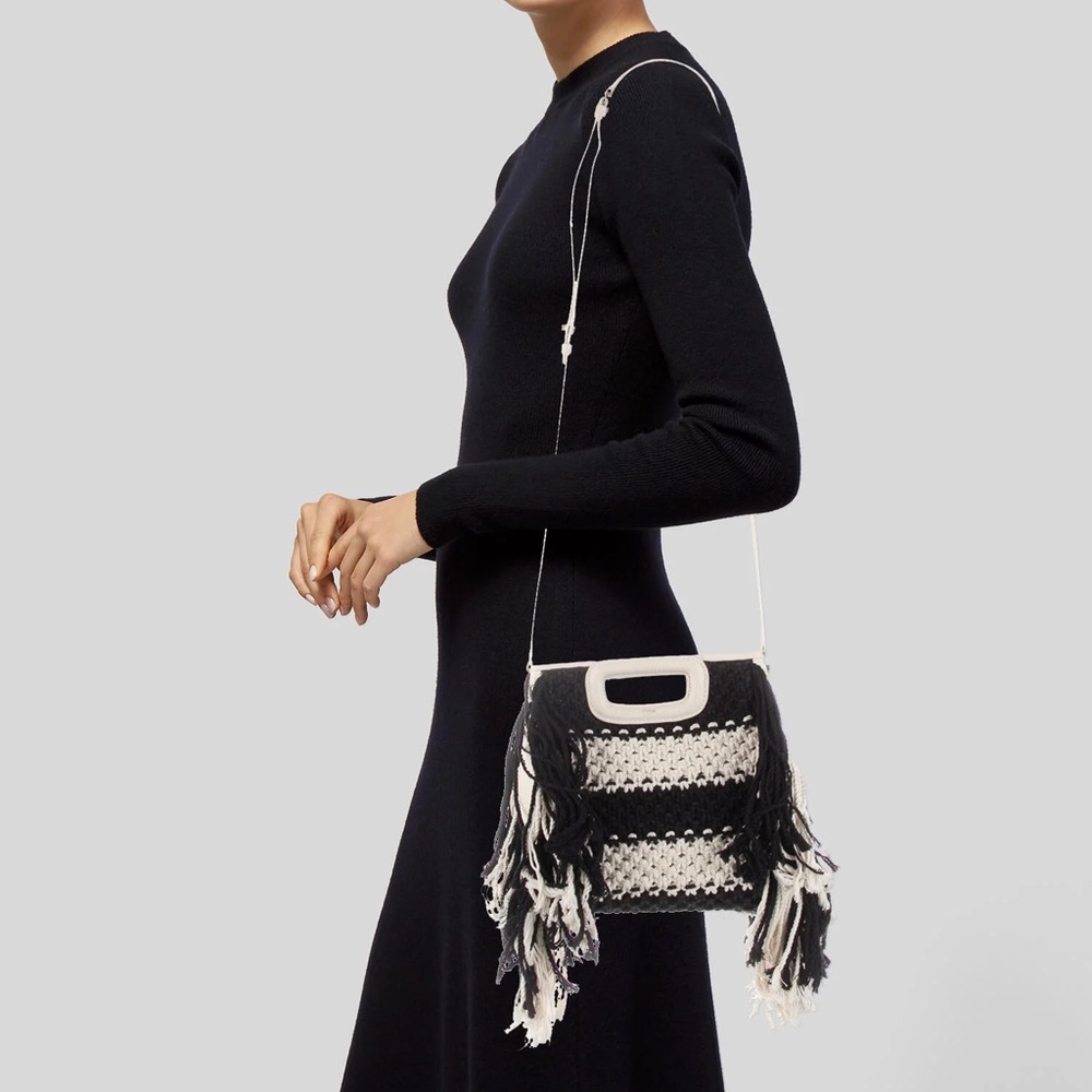 Maje crochet bag